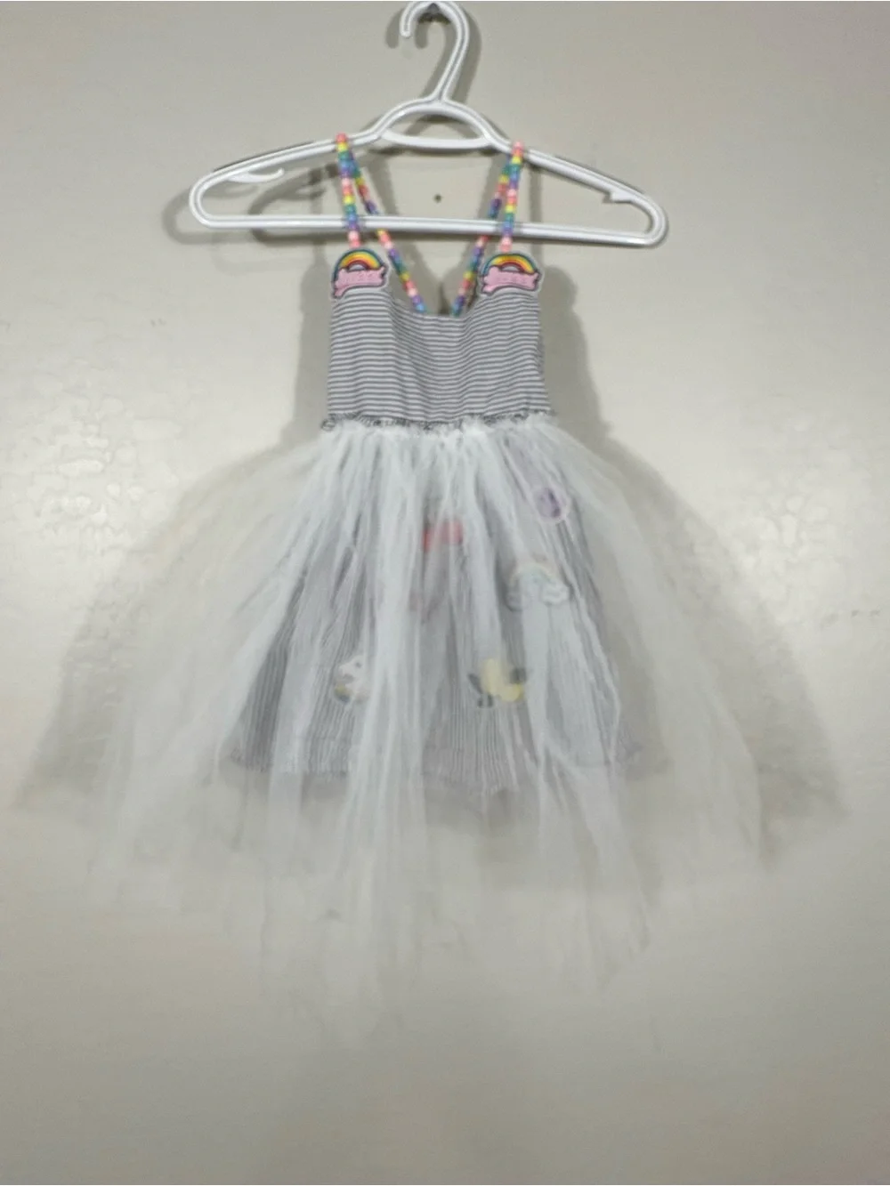 Lola + The Boys Sweet Candy Lovers Patch Dress 6 Years NWOT - Picture 2 of 9